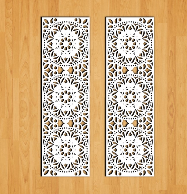 Design pattern screen panel