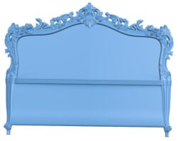 Neoclassical bed frame