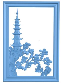 Pen tower painting