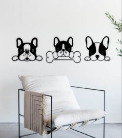 Puppies wall decor