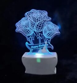 Roses 3D LED Night Light