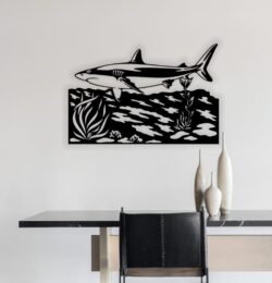 Shark wall decor