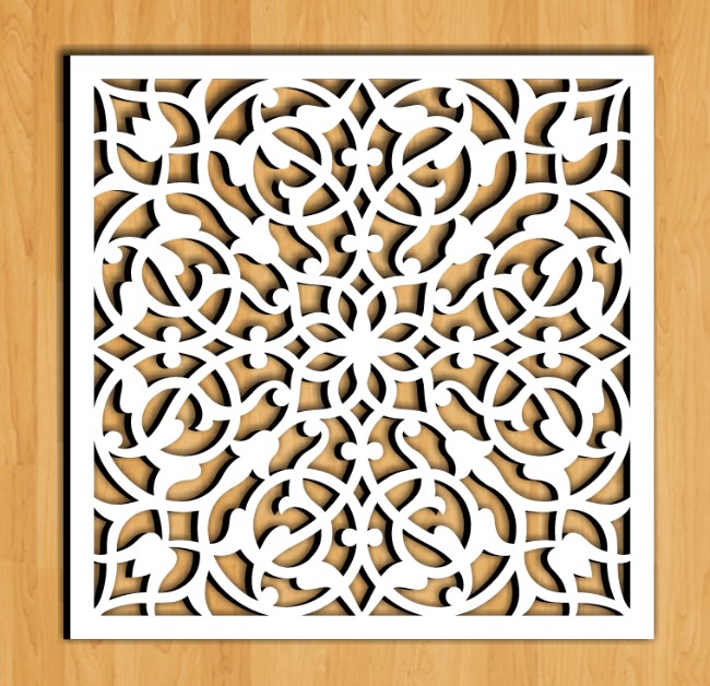 Square decoration