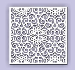 Square decoration