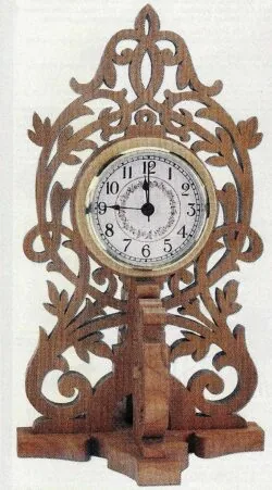 Wooden clock