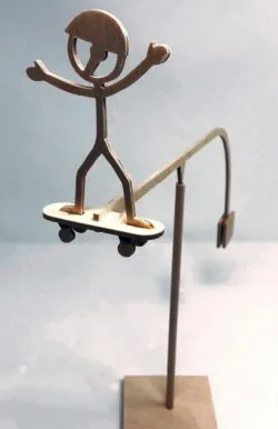 Balancing skateboard