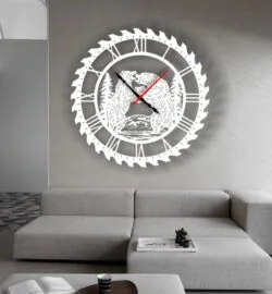 Bears wall clock