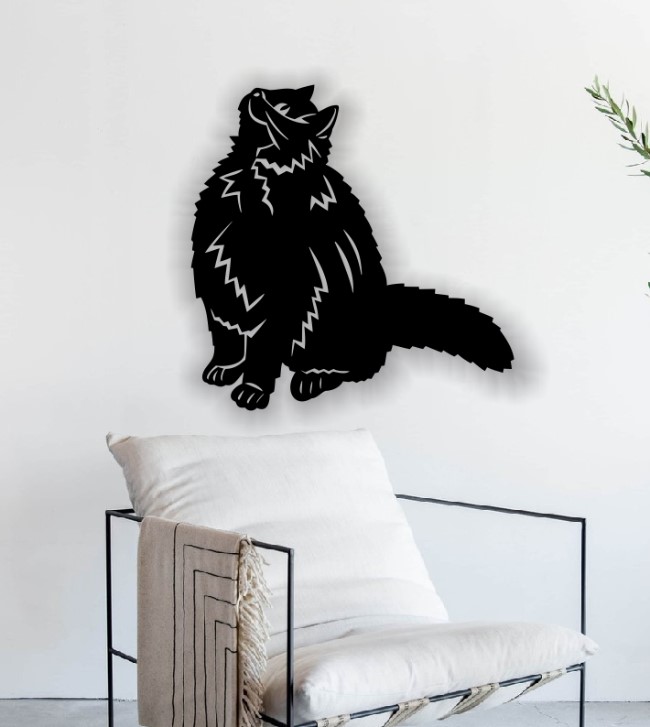 Cat wall decor