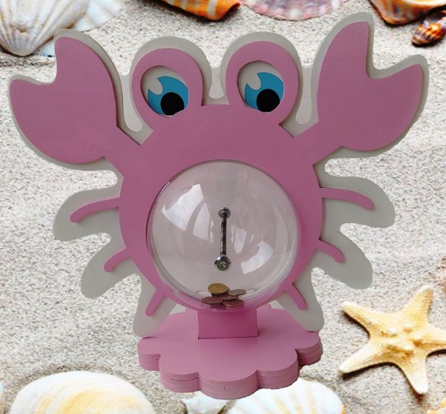 Crab piggy bank