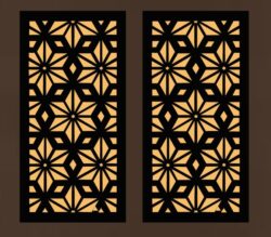 Design pattern panel screen