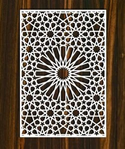 Design pattern panel screen