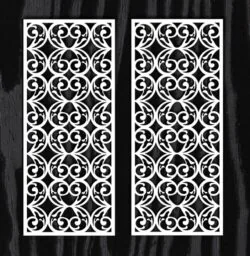 Design pattern panel screen