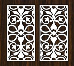 Design pattern screen panel