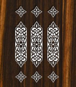 Design pattern screen panel