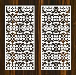 Design pattern screen panel