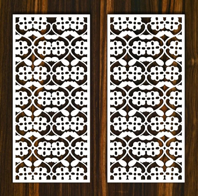 Design pattern screen panel