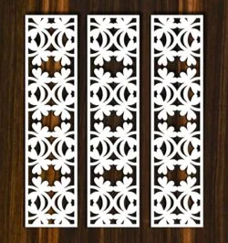 Design pattern screen panel