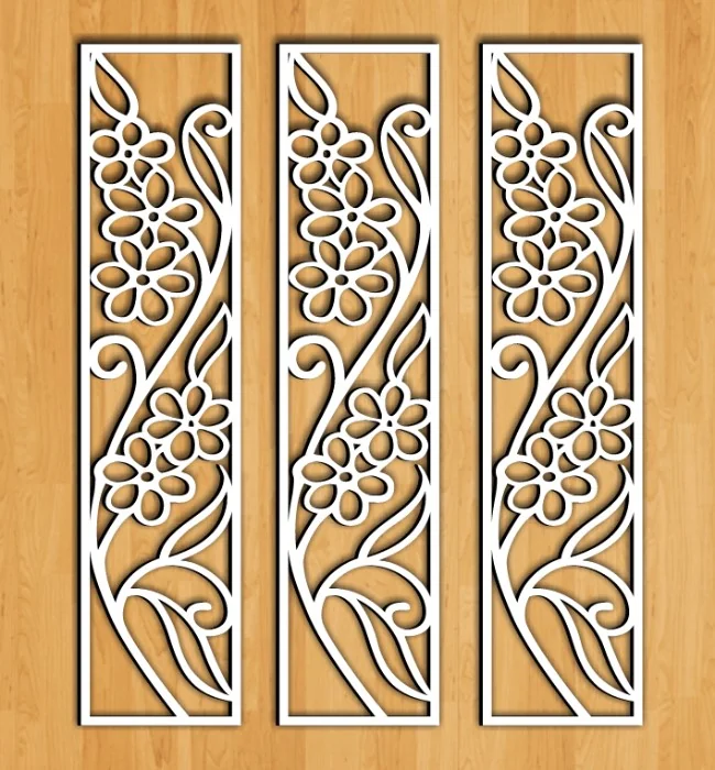 Design pattern screen panel