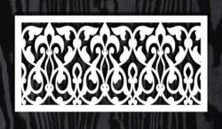 Design pattern screen panel