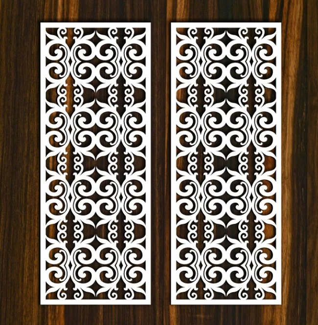 Design pattern screen panel