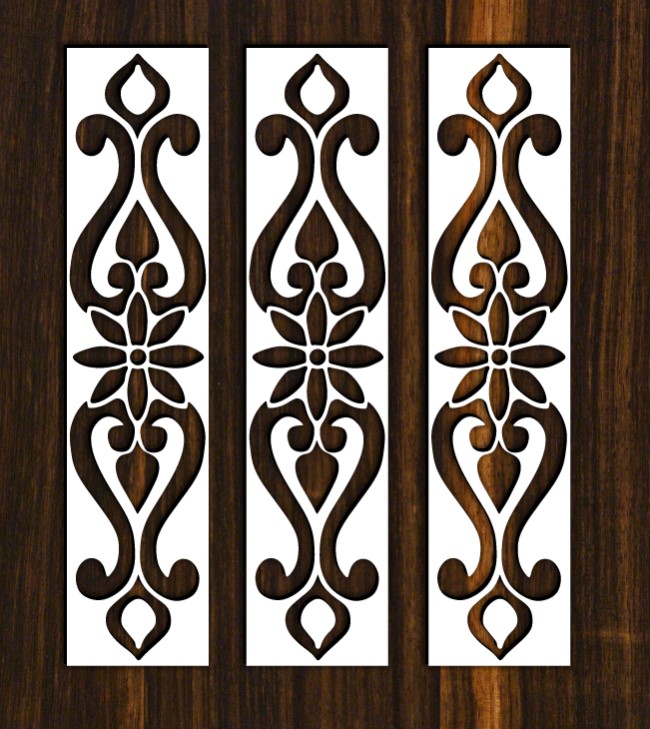 Design pattern screen panel