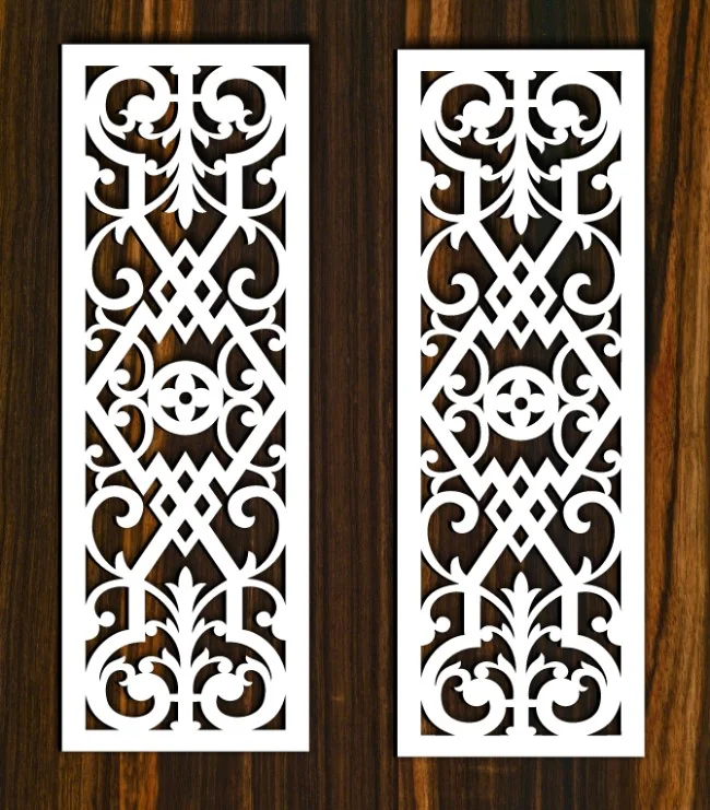 Design pattern screen panel