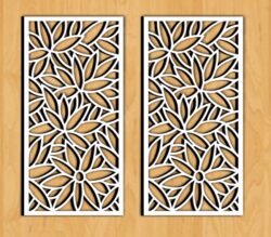 Design pattern screen panel