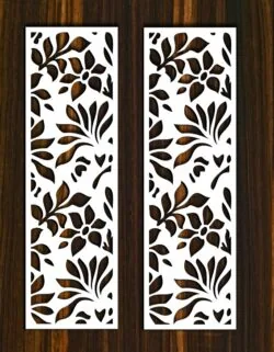 Design pattern screen panel