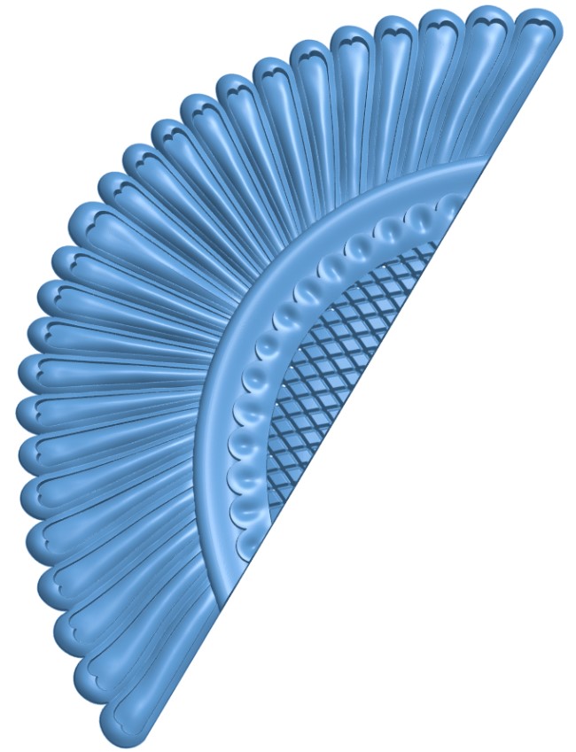 Form of fan door