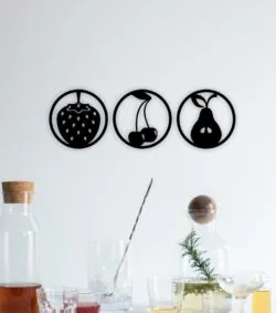 Fruits wall decor