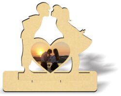 Heart photo frame