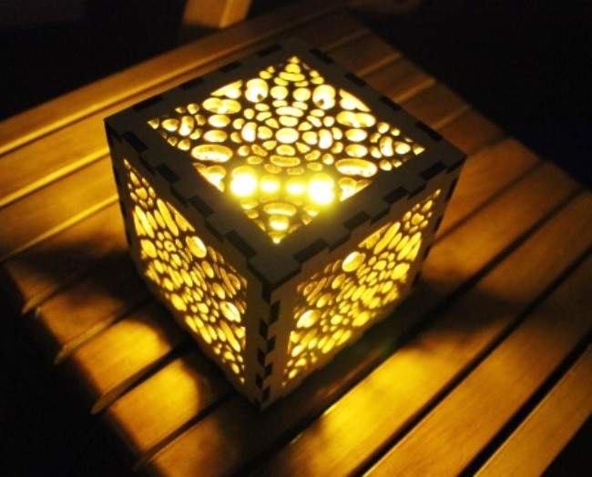 Honeycomb lantern