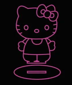 Illusion led lamp Kitty