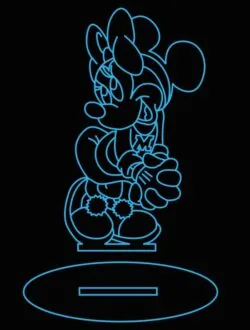 Illusion led lamp Minnie