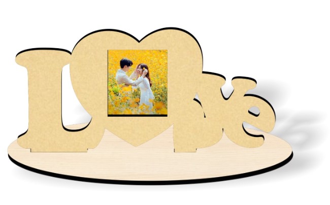 Love photo frame