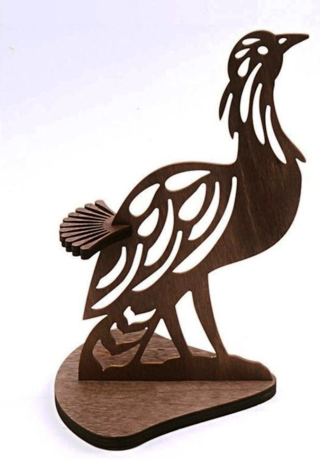 Napkin holder peacock