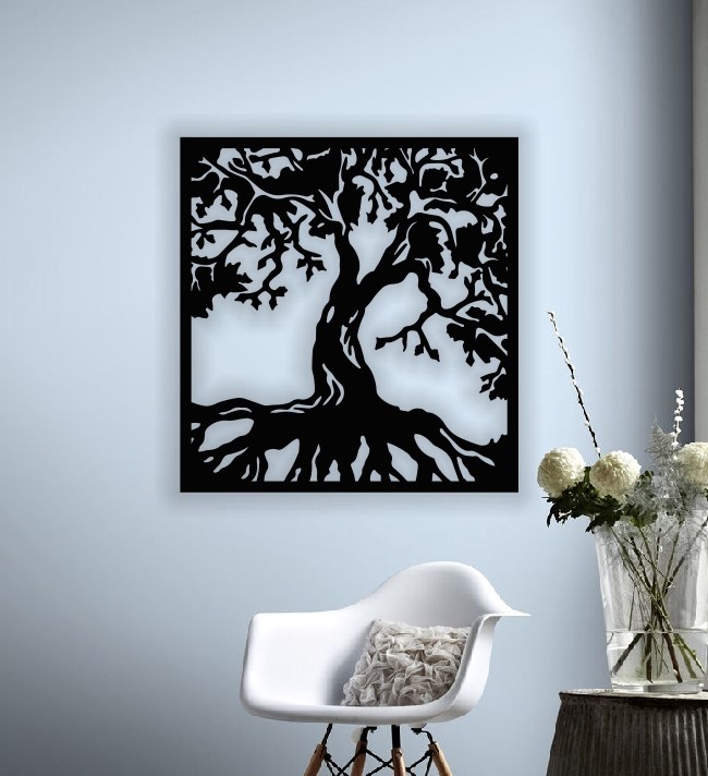 Tree wall decor