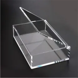 Acrylic folding box