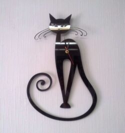 Cat clock