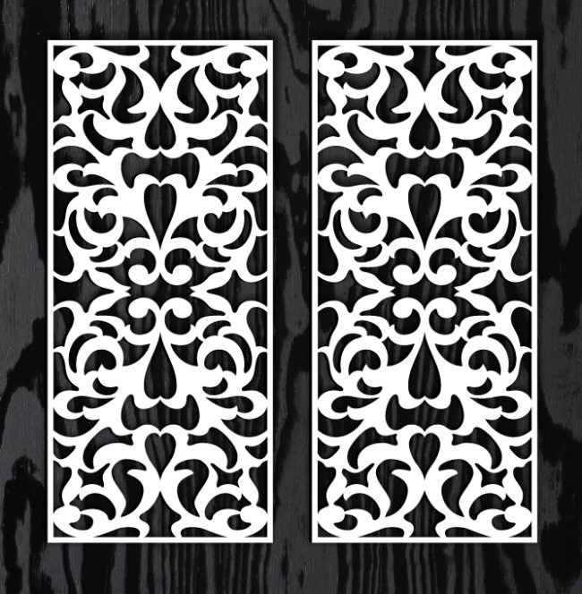 Design pattern panel screen