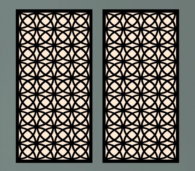 Design pattern panel screen