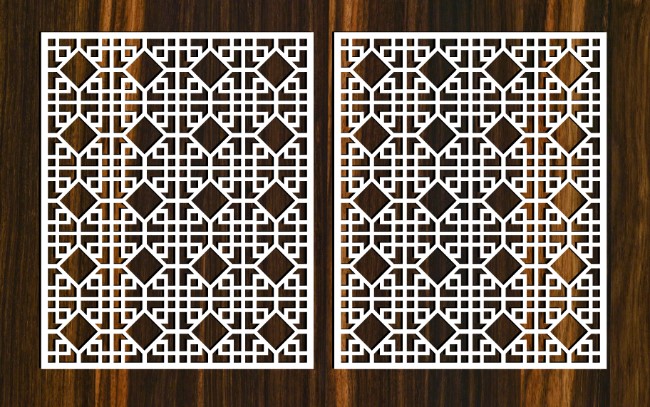 Design pattern panel screen