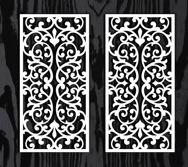 Design pattern panel screen