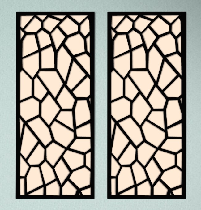 Design pattern panel screen