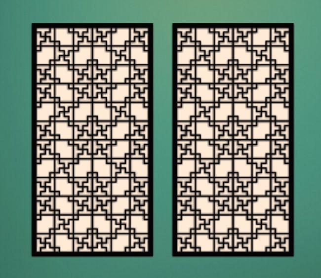 Design pattern panel screen