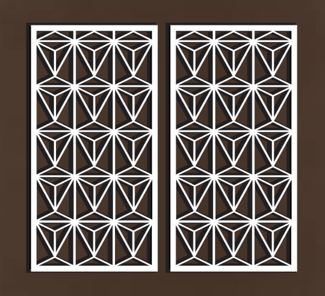 Design pattern panel screen