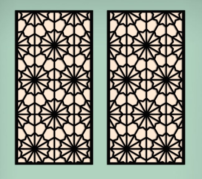 Design pattern panel screen