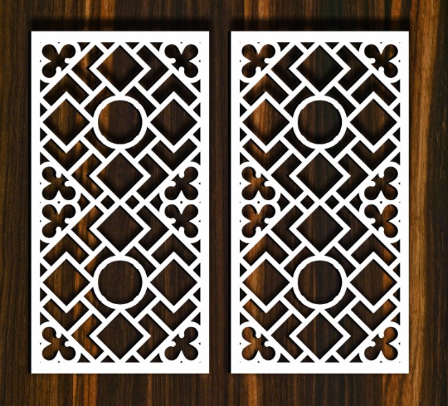 Design pattern panel screen