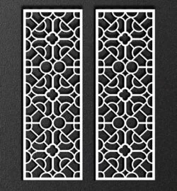 Design pattern panel screen