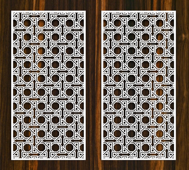 Design pattern panel screen